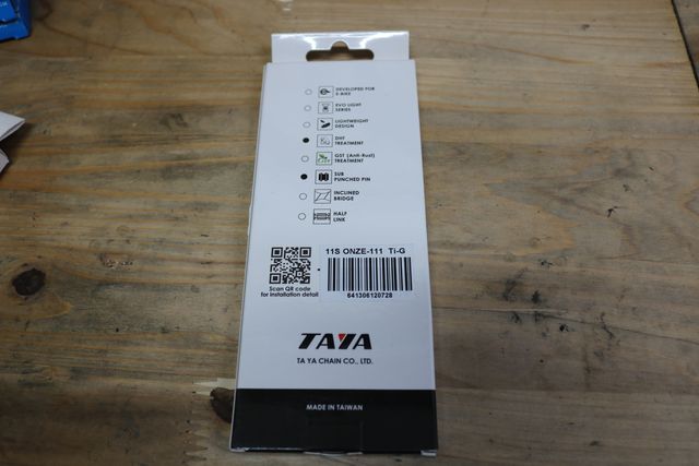 Cadena Taya 11 velocidades - Dourada nueva