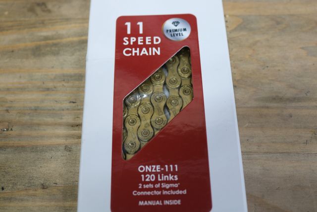 Cadena Taya 11 velocidades - Dourada nueva