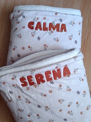 Manta bordada a mano- Bebé