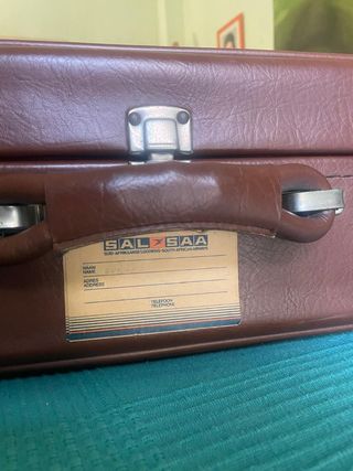 Mala de viagem antiga