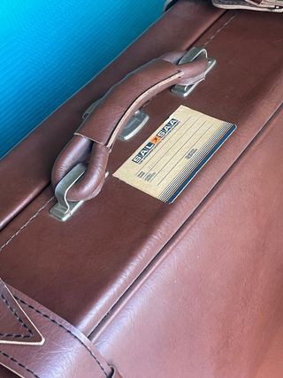 Mala de viagem antiga