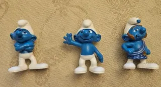 3 Puffi/Schmurf anni 2000