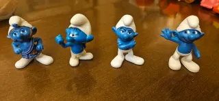 4 Puffi/Schmurf anni 2000