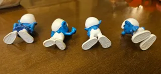 4 Puffi/Schmurf anni 2000