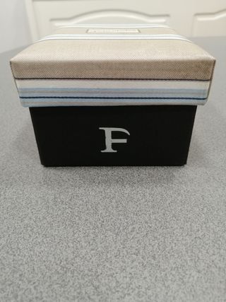 Juego de corbata, gemelos y pasador FLY FISH