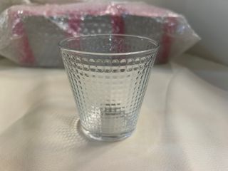 Bicchieri vetro trasparenti - nuovi