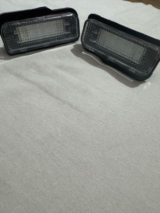 Luces matrícula LED