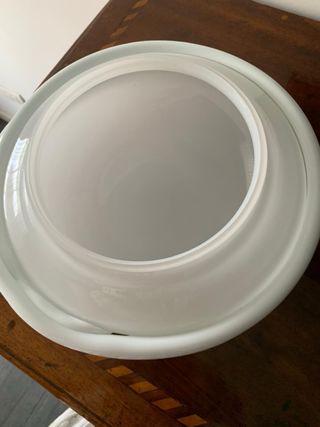 Plafoniera Saturno - Vetro bianco