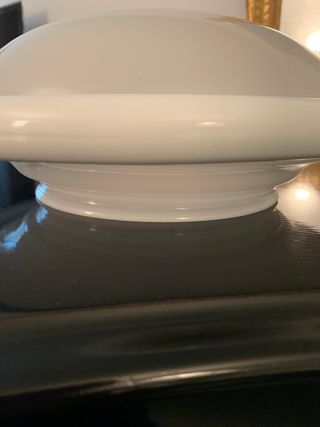 Plafoniera Saturno - Vetro bianco