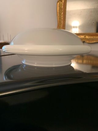 Plafoniera Saturno - Vetro bianco