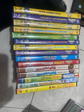 12 DVD cartoni animati tedeschi