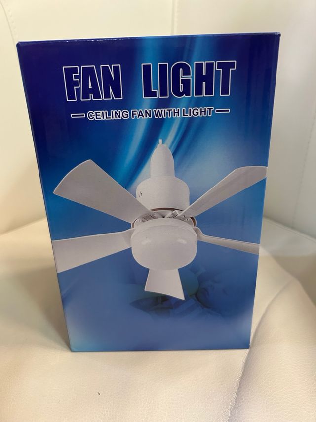 Ventilatore soffitto con luce