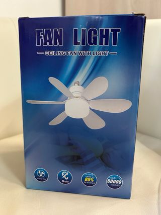 Ventilatore soffitto con luce