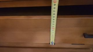 Cómoda cajones y espejo