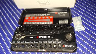 Juego carraca Wurth Black Edition 23pzas