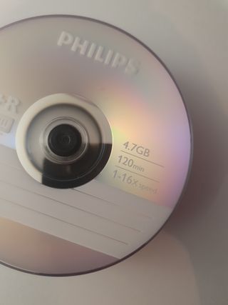25 DVD+R Philips - 4.7GB