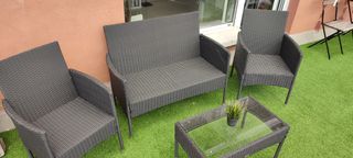 Conjunto muebles jardín