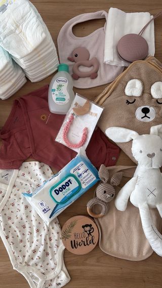 Tarta pañales bebé recién nacido