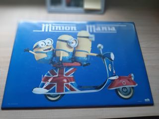 Alfombrilla Minion Mania
Protector escritorio