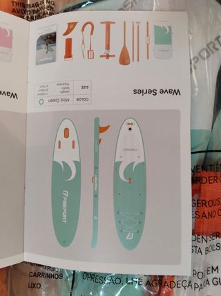 Table paddle surf hinchable