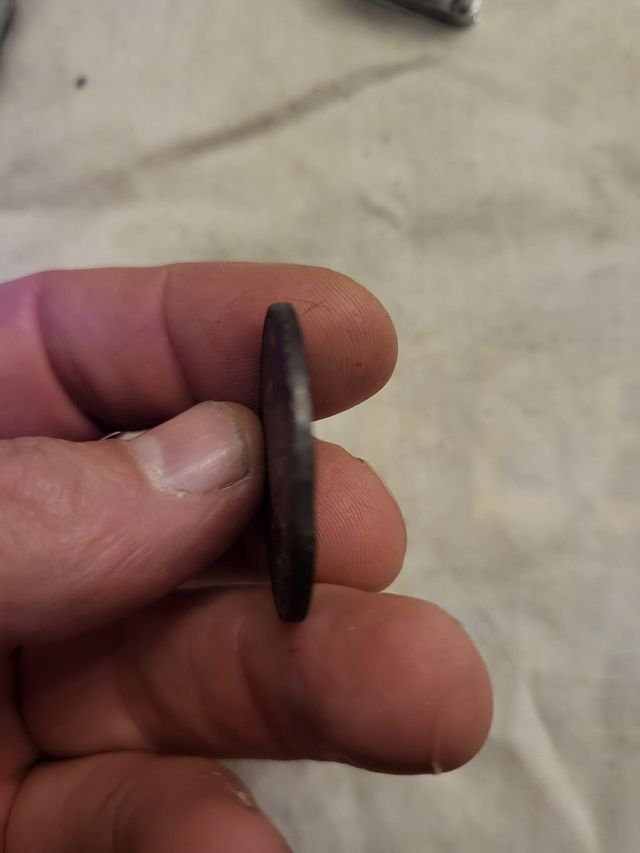 Moneda Isabel II 6 cuartos 1846