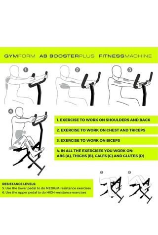 AB Booster Plus: Máquina fitness