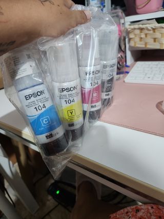 Tinta Epson 104 Original (4 unidades)