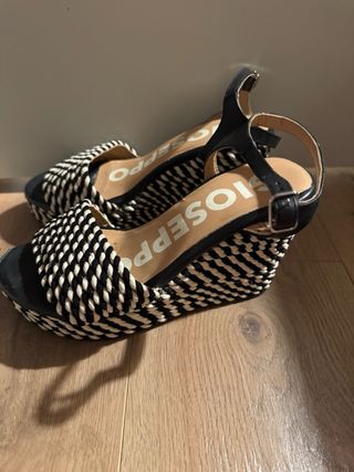 Cuñas Giossepo bicolor talla 36