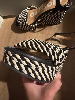 Cuñas Giossepo bicolor talla 36