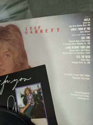 Leif Garrett: lote 2 LPs vinilo 