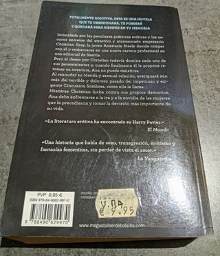 Trilogía Libros 50 Sombras De  Grey.