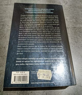 Trilogía Libros 50 Sombras De  Grey.