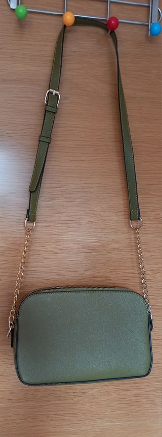 Bolso bandolera verde oliva