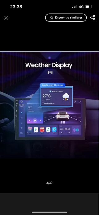 Radio Android 12 Peugeot 307 GPS