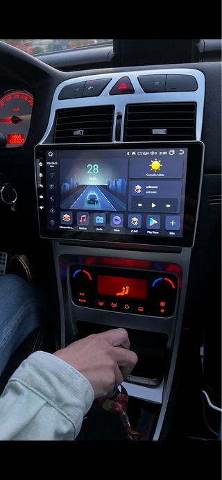Radio Android 12 Peugeot 307 GPS