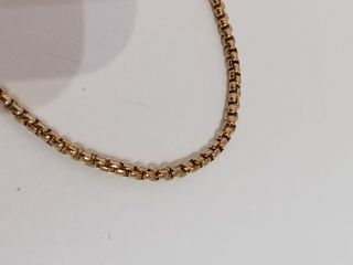 Pulsera Goldkick — Box 14K GF • Exclusiva • 20 cm