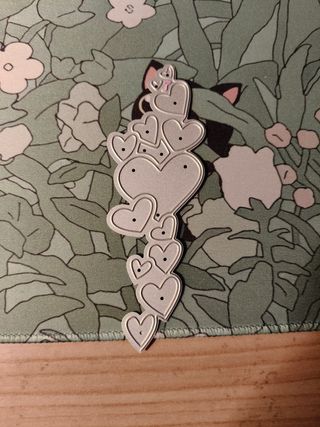 Troquel corazones: ideal scrapbooking
