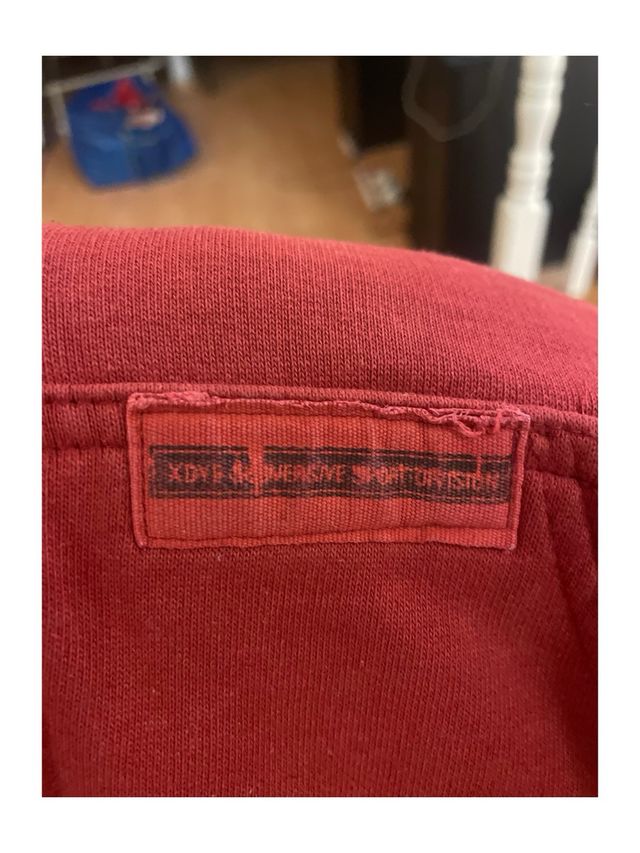 Sudadera roja Pull&Bear