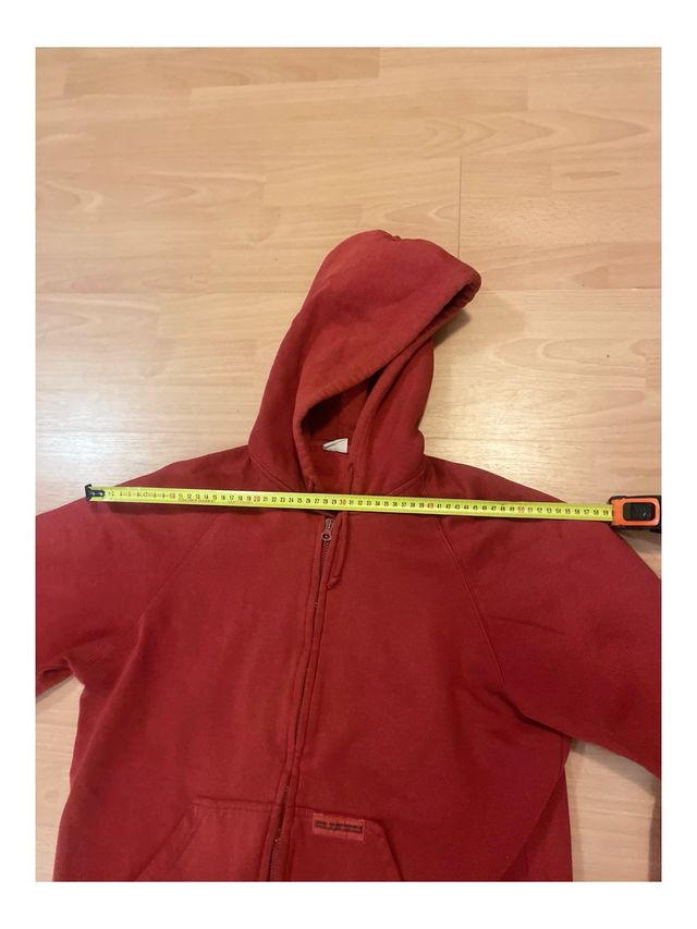 Sudadera roja Pull&Bear