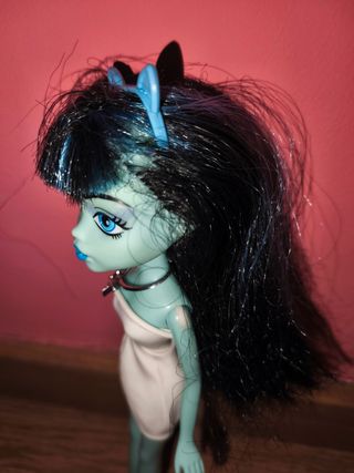 Muñeca tipo Monster High customizada