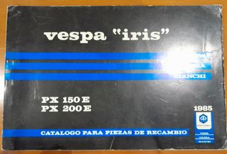 Catálogo Recambios Vespa IRIS PX 150/200