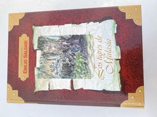 12 Libros títulos de las Aventuras de E.Salgari