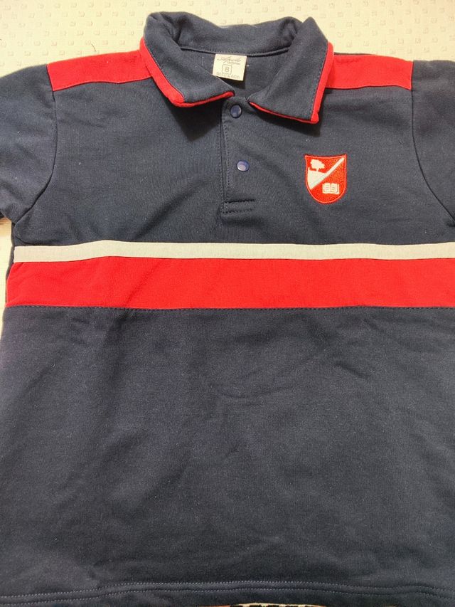 Sudadera Colegio Valdefuentes Talla 8 . Nueva