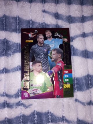 Cromo Panini card blindada