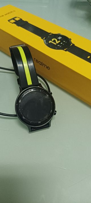 realme Watch S - Smartwatch Negro/Amarillo
