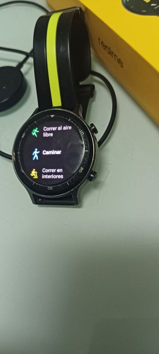 realme Watch S - Smartwatch Negro/Amarillo