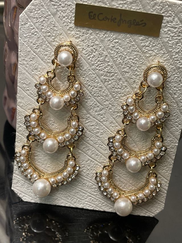 PENDIENTES Largos Árabes NOVIAS 