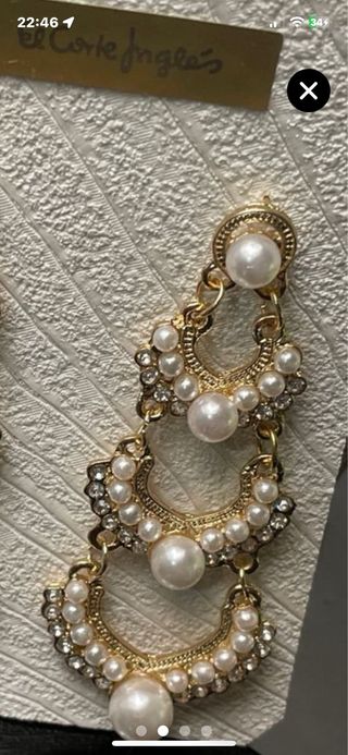 PENDIENTES Largos Árabes NOVIAS