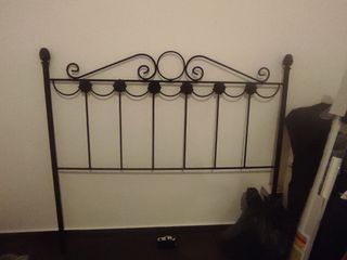 Cabecero cama 135cm - Forja negra