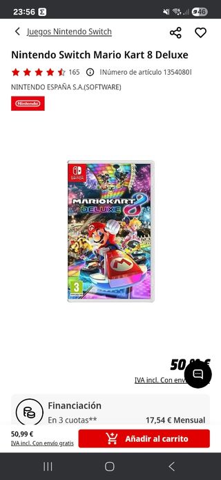 Nintendo Switch Mario Kart 8 Deluxe